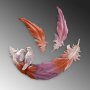 WALLXPERT Dekorativni zidni pribor Love Birds 3 - slika 5