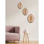 WALLXPERT Dekorativni zidni pribor Aluk Beige - slika 1
