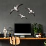 WALLXPERT Dekorativni zidni pribor Flying Seagulls 2 - slika 2
