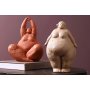 WALLXPERT Set ukrasnih predmeta (2 komada) Tile Red Latte figure CY0395 - slika 1