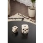 WALLXPERT Set ukrasnih predmeta (2 komada) Marble Dice Set of 2 - slika 1