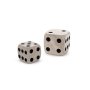 WALLXPERT Set ukrasnih predmeta (2 komada) Marble Dice Set of 2 - slika 4