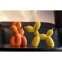 WALLXPERT Set ukrasnih predmeta (2 komada) Orange Žuta figura CY0417 - slika 1