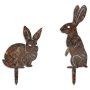 WALLXPERT Set ukrasnih predmeta (2 komada) figure Rabbits A 01 - slika 1