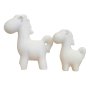 WALLXPERT Set ukrasnih predmeta (2 komada) figura Horse White - slika 2