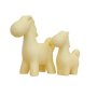 WALLXPERT Set ukrasnih predmeta (2 komada) figura Horse Yellow - slika 2