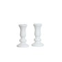 WALLXPERT Set ukrasnih predmeta (2 komada) figure Candle White - slika 2