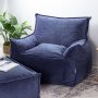 Atelier del Sofa 1-Seat Sofa Notre Set Indigo - slika 2