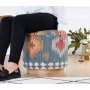 Atelier del Sofa Pouffe Ferruz Blue - slika 3