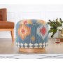 Atelier del Sofa Pouffe Ferruz Blue - slika 1