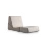 Atelier del Sofa Sofa-krevet sa 1 sedicom Origami Convertable Cream - slika 5