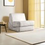 Atelier del Sofa Sofa-krevet sa 1 sedicom Origami Convertable Cream - slika 1