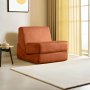 Atelier del Sofa Sofa-krevet sa 1 sedicom Origami Convertable Orange - slika 1