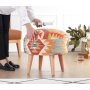 Atelier del Sofa Pouffe multicolor Sefian - slika 2