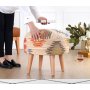 Atelier del Sofa Pouffe Sefian Cream - slika 1