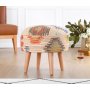 Atelier del Sofa Pouffe Sefian Cream - slika 2