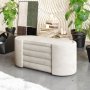 Atelier del Sofa Klupa Rosa Boxed Cream - slika 3