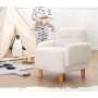 Atelier del Sofa Dečija krilna stolica Cobie Teddy White - slika 3