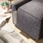 Atelier del Sofa Pouffe Paris Grey - slika 4