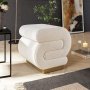 Atelier del Sofa Pouffe Sally Cream - slika 3