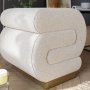 Atelier del Sofa Pouffe Sally Cream - slika 5