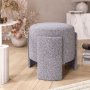 Atelier del Sofa Pouffe Ash Grey - slika 1