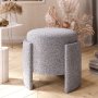 Atelier del Sofa Pouffe Ash Grey - slika 3