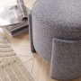 Atelier del Sofa Pouffe Ash Grey - slika 4