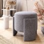 Atelier del Sofa Pouffe Ash Grey - slika 2