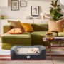 WALLXPERT Pet bed Sezar Dog L Dark Grey - slika 2