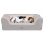 WALLXPERT Pet bed Sezar Dog M Grey - slika 1