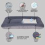 WALLXPERT Pet Bed Sally Dog L Light Grey - slika 5