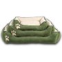 WALLXPERT Pet Bed Lucy Dog & Cat M Green - slika 5