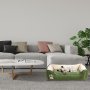 WALLXPERT Pet Bed Lucy Dog & Cat M Green - slika 2