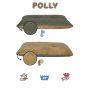 WALLXPERT Pet Bed Polly Dog 50 x 70 Green - slika 3