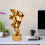 WALLXPERT Decorative Object zlatna boja Yak 044 - slika 1