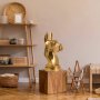 WALLXPERT Decorative Object Danua Dog zlatna boja - slika 3