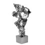 WALLXPERT Decorative Object boja srebra Yak 044 B - slika 4