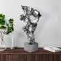 WALLXPERT Decorative Object boja srebra Yak 044 B - slika 2
