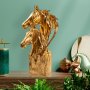 WALLXPERT Decorative Object zlatna boja Yak 043 - slika 2