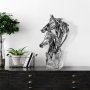 WALLXPERT Decorative Object boja srebra Yak 043 B - slika 2