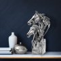 WALLXPERT Decorative Object boja srebra Yak 043 B - slika 1