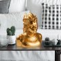 WALLXPERT Decorative Object figura zlatne boje Yak 041 - slika 2
