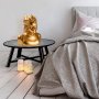 WALLXPERT Decorative Object figura zlatne boje Yak 041 - slika 3