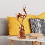 WALLXPERT Decorative Object figura bakar boja Deer pose 2 - slika 2