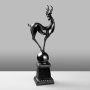 WALLXPERT Decorative Object crna figura Deer pose 4 - slika 5
