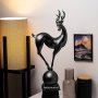 WALLXPERT Decorative Object crna figura Deer pose 4 - slika 2
