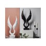 WALLXPERT Decorative Object crno- bela figura CY0353 - slika 1