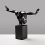 WALLXPERT Decorative Object crna figura Sauter 4 - slika 5