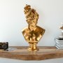 WALLXPERT Decorative Object figura zlatna boja Yak 037 - slika 3